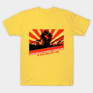 Karl Marx Constructivism T-Shirt